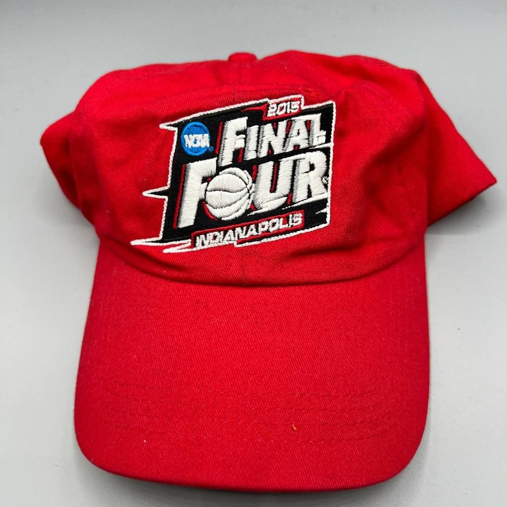 Indianapolis Hat Men Red Cap America NCAA Final Four Strap Back‎ Cap